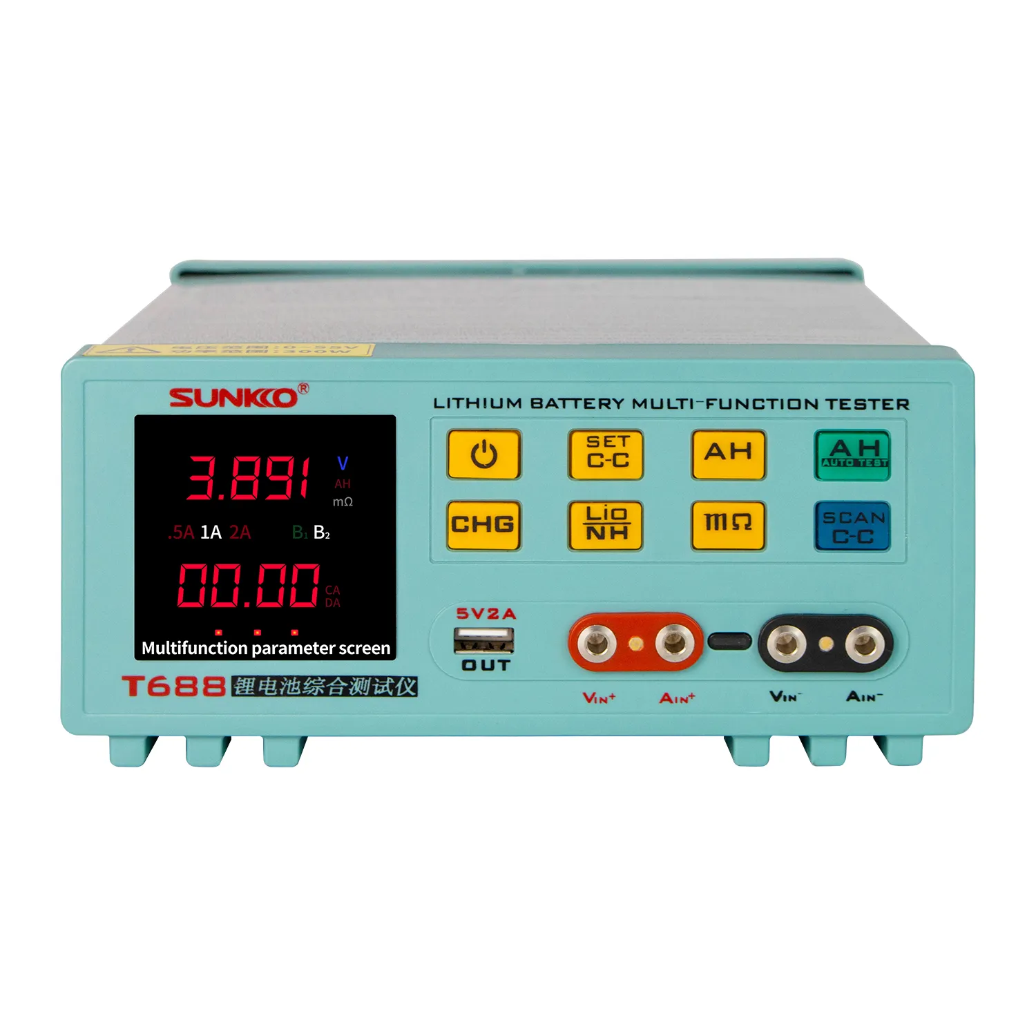 SUNKKO BATTERY CAPACITY TESTER T-688 84V